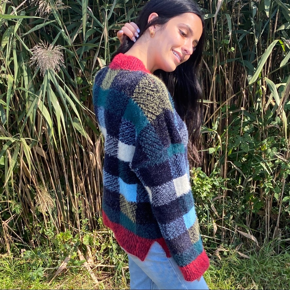 Design Lab L&T Colorful Heavyweight Fuzzy Sweater - image 4